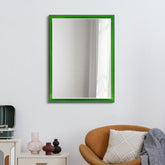 Emerald Mirror - Chromatic Acrylic Framed Beveled Mirrors